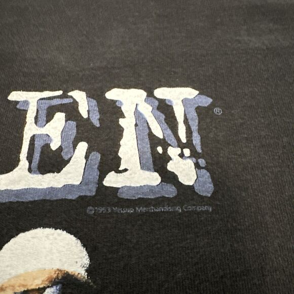 Vintage Van Halen 1993 Tour T Shirt Men’s Size XL Black Single Stitch USA 90s - Picture 3 of 10